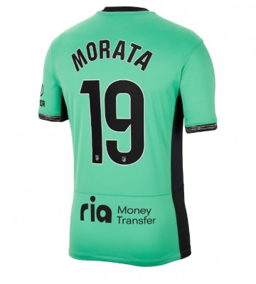 Atletico Madrid Alvaro Morata #19 Replika Tredjetrøje 2023-24 Kortærmet